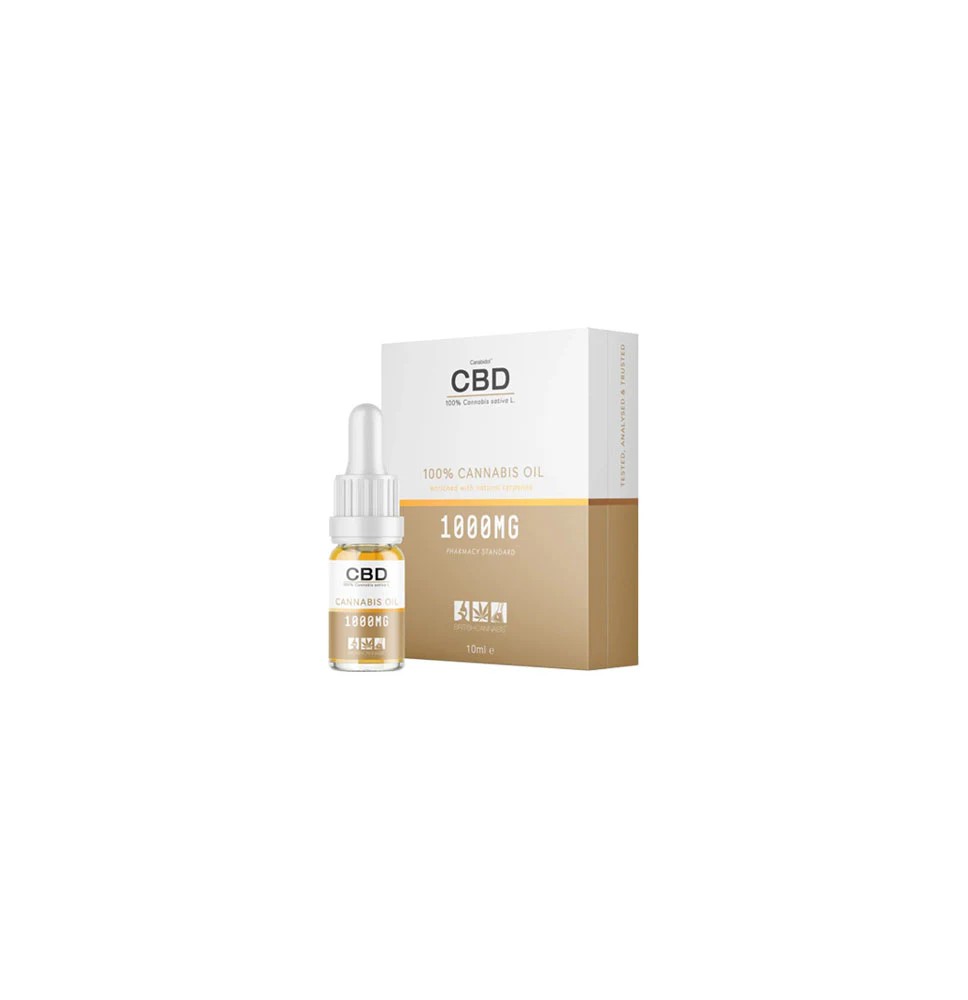 CBD by British Cannabis 1000mg CBD Cannabis Oil - 10ml