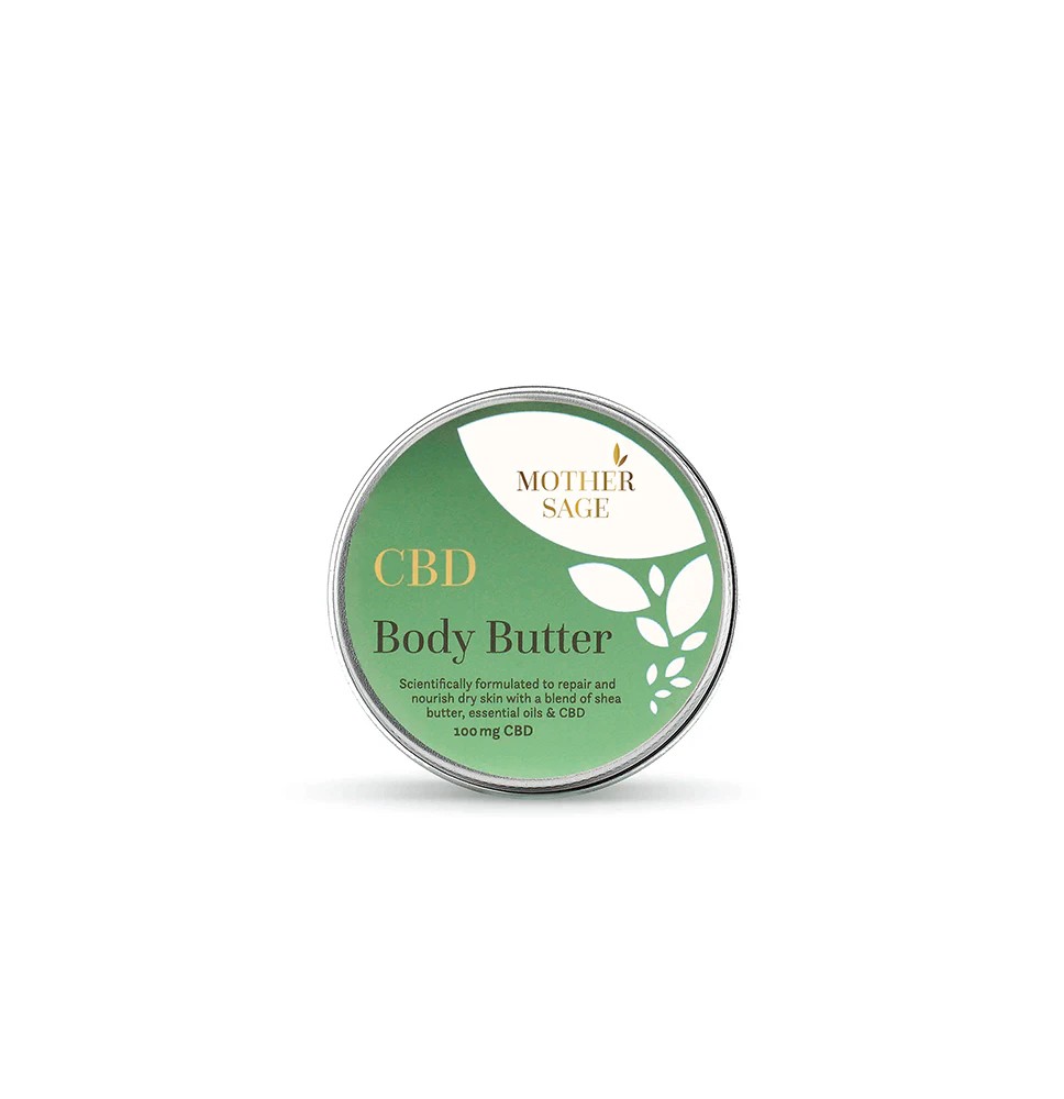 MotherSage 100mg CBD Body Butter - 100ml