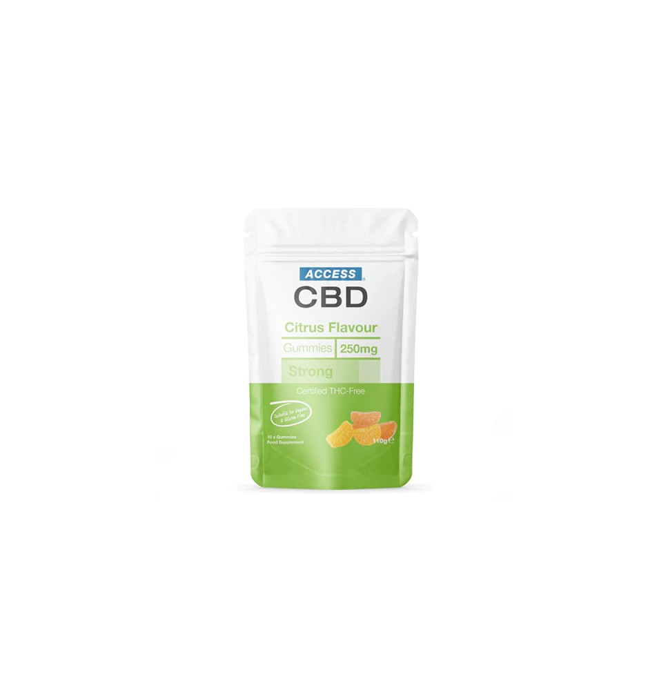 Access CBD Citrus Gummies 250mg CBD (45g)