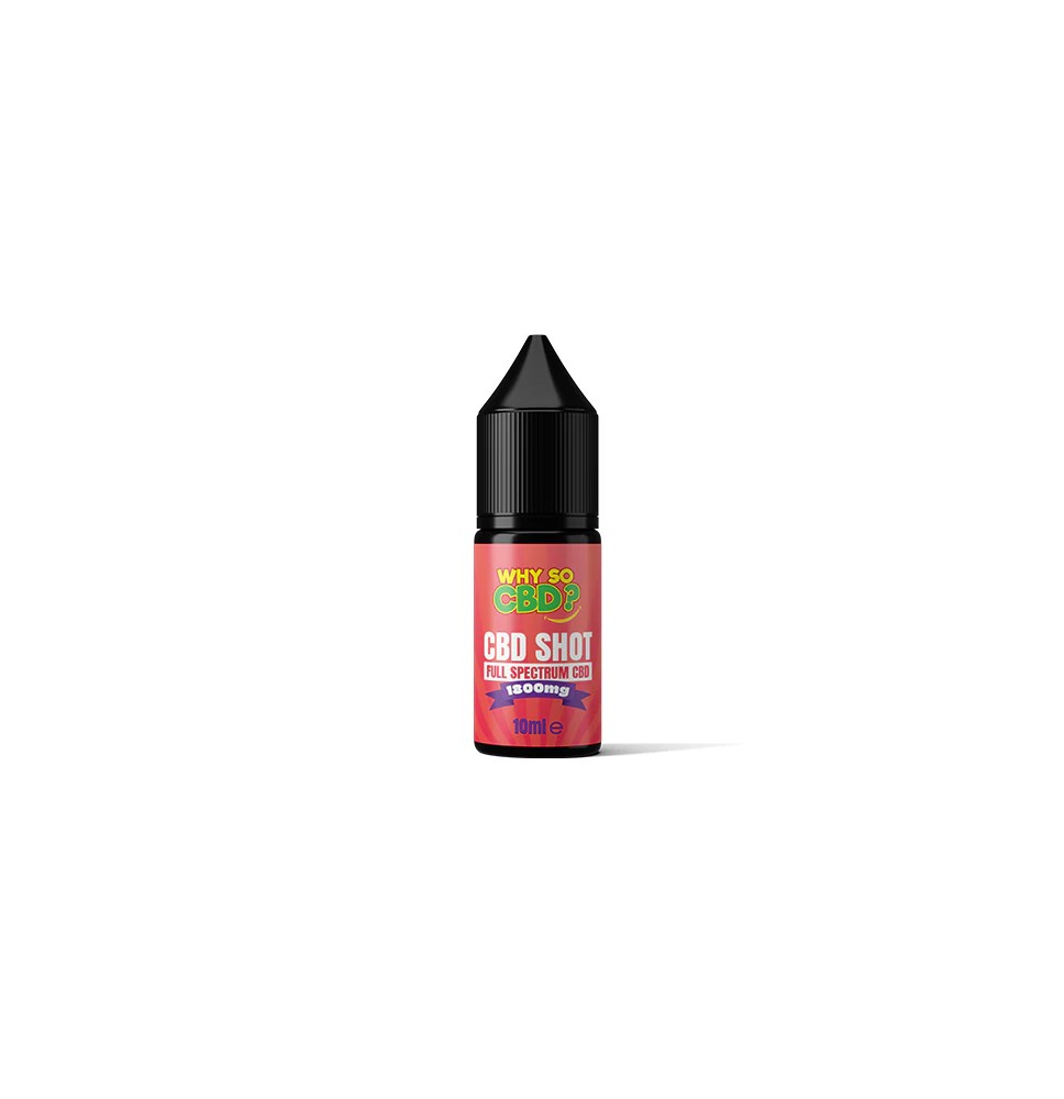 Why So CBD? 1800mg Full Spectrum CBD Shot 10ml