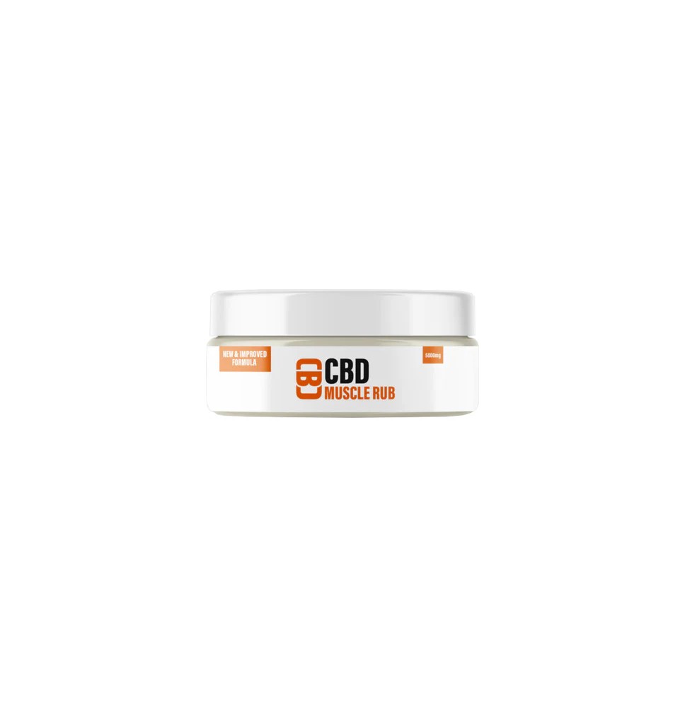 CBD Asylum 5000mg CBD 100ml Cream Muscle Rub Balm (BUY 1 GET 2 FREE)