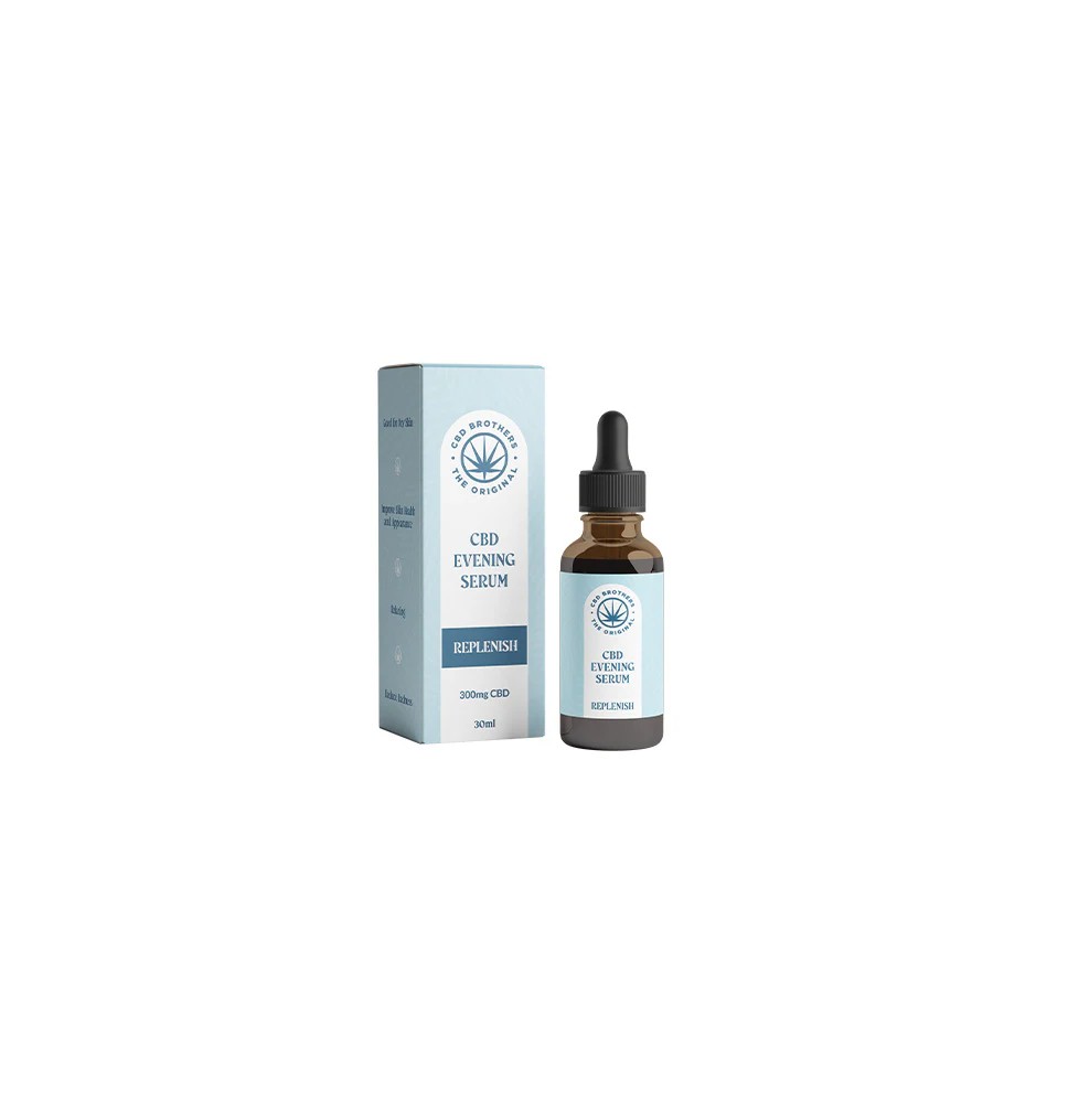 CBD Brothers 300mg CBD Evening Replenish Serum - 30ml