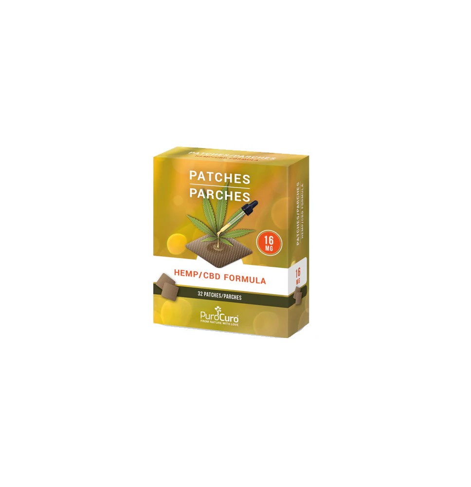 PuroCuro 16mg CBD Formula Patches