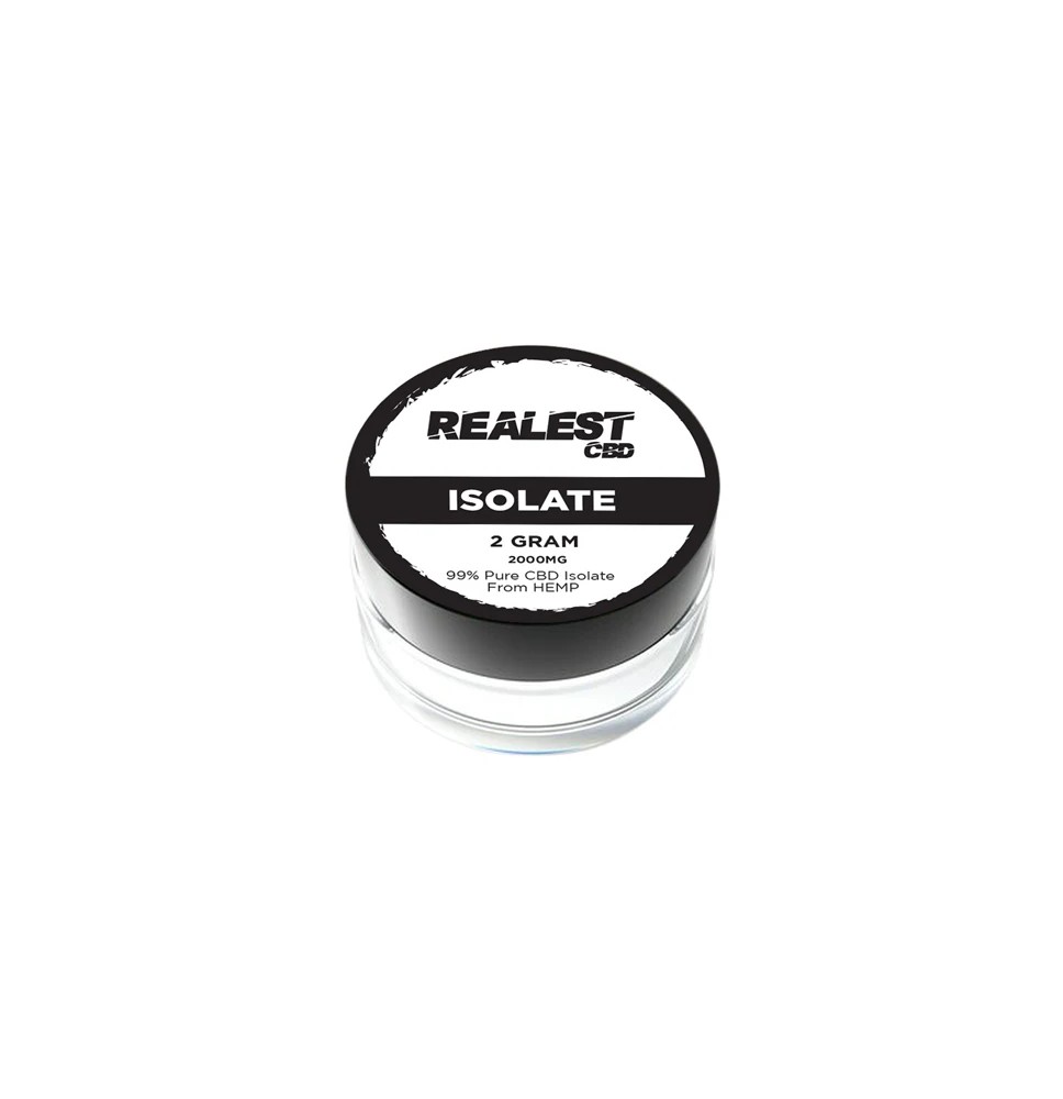 Realest CBD 2000mg CBD Isolate (BUY 1 GET 1 FREE)