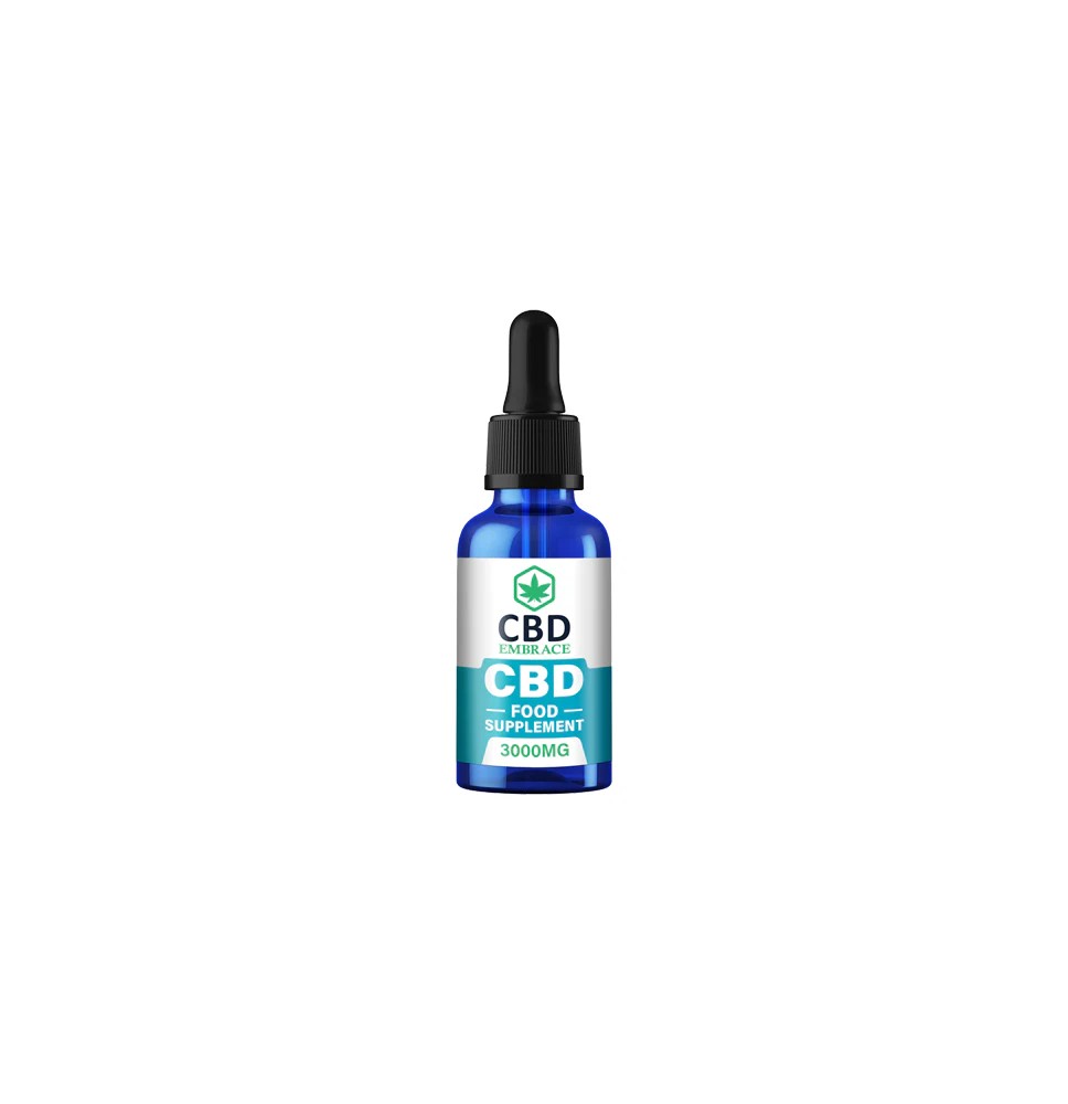 CBD Embrace 3000mg Full Spectrum CBD Food Supplement - 30ml
