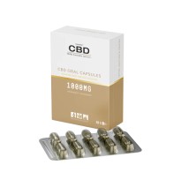 CBD by British Cannabis 1000mg CBD 100% Cannabis Oral Capsules - 30 Caps