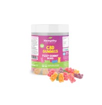 Hempthy 1200mg CBD Fizzy Gummy Bears - 40 pieces