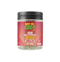 Why So CBD? 3600mg Broad Spectrum CBD Vegan Capsules - 60 Caps