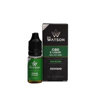 Dr Watson 5000mg CBD E-Liquid OG KUSH - 10ml