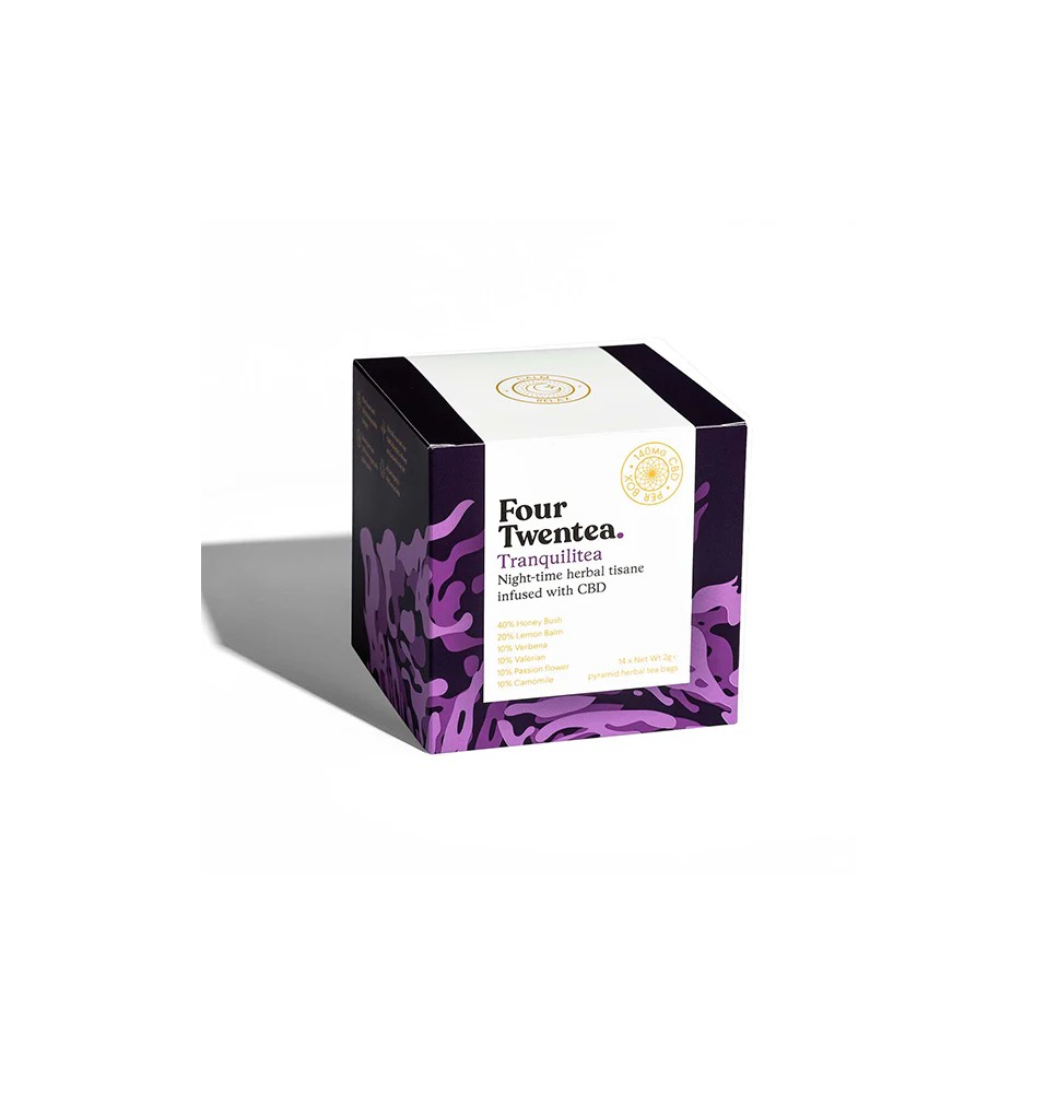 Four Twentea Herbal 10mg CBD Tea - Tranquilitea