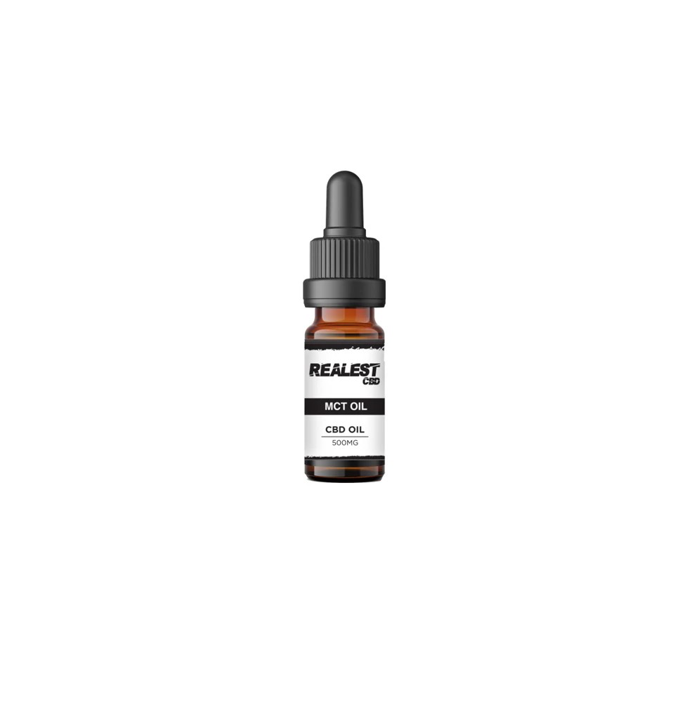 Realest CBD 500mg Broad Spectrum CBD 10ml MCT Oil (BUY 1 GET 1 FREE)