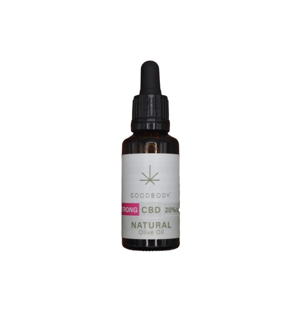 6000mg Goodbody Botanicals CBD 20% Olive Oil - 30ml