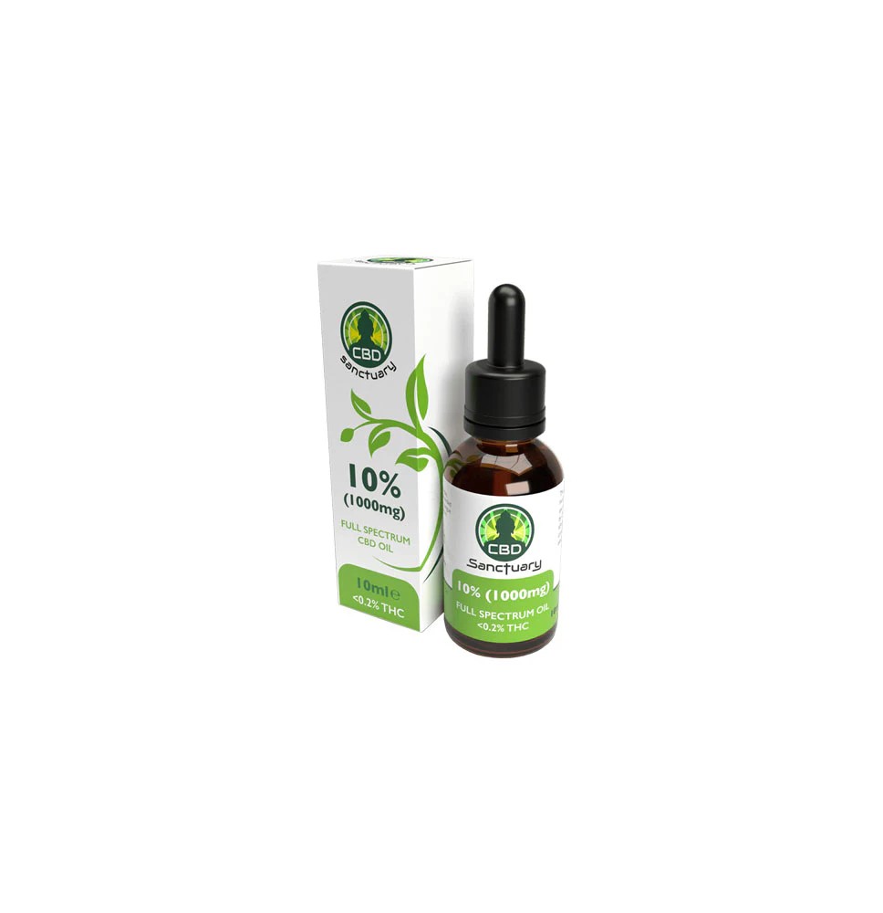 CBD Sanctuary 1000mg CBD Full Spectrum Oil - 10ml