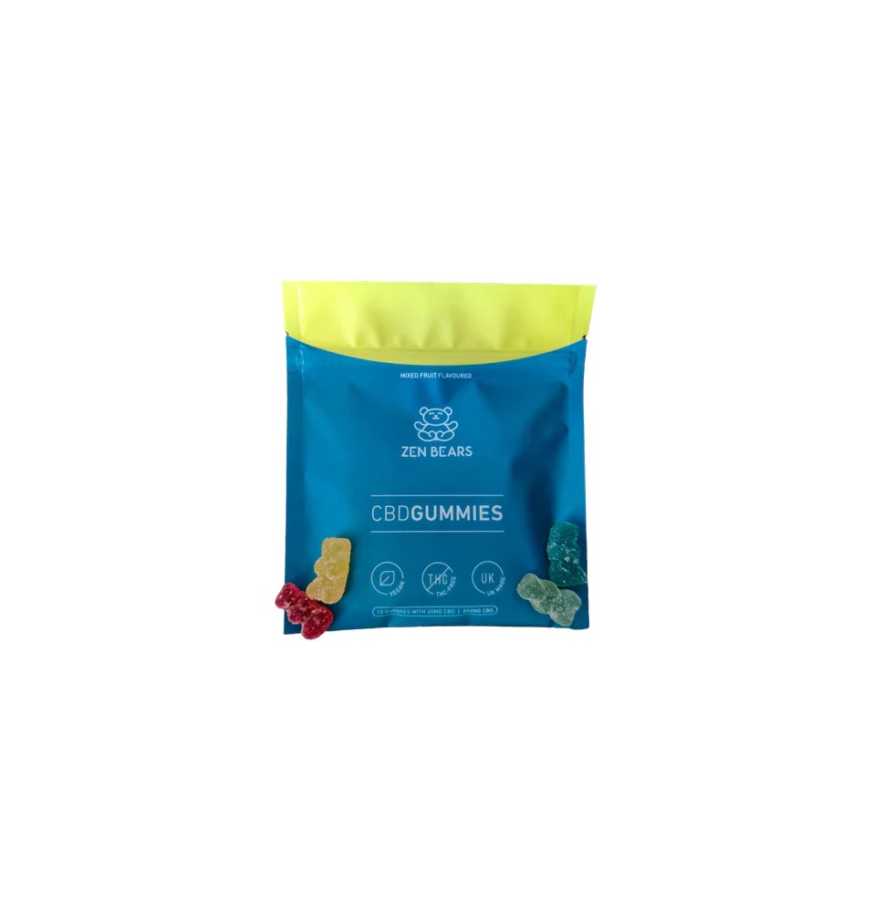 ZenBears 200mg CBD Gummies - 50g