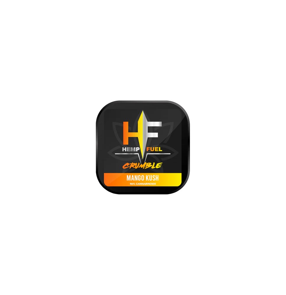 Hemp Fuel 85% Broad Spectrum CBD Crumble Mango Kush - 1g