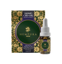 Hempura 250mg CBD Broad Spectrum Oil Refined with terpenes - 10ml