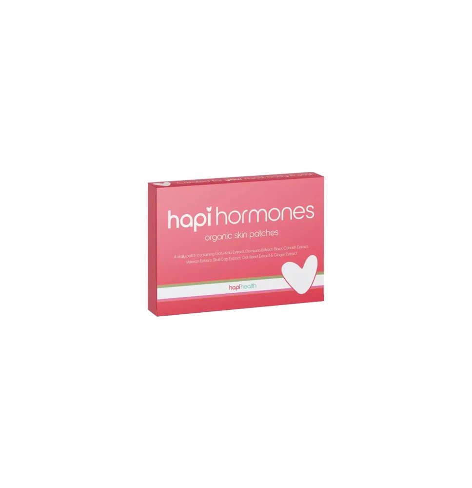 Hapi Hormones Organic Skin Patches - 30 Patches