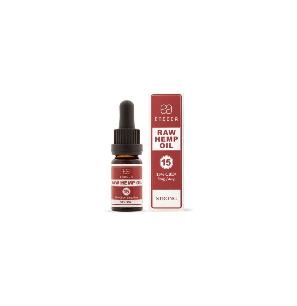 Endoca 1500mg CBD+CBDa RAW Hemp Oil Drops 10ml