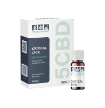 5CBD by British Cannabis 500mg CBD Full Plant Extract Critical Jack 10ml