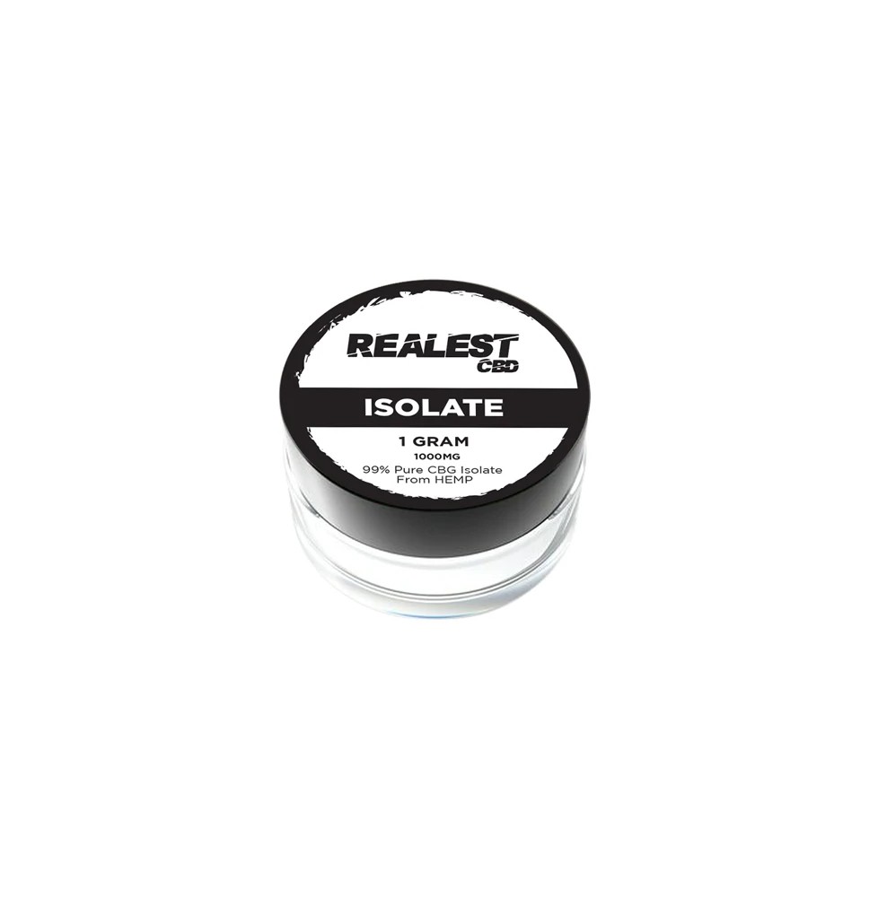 Realest CBD 1000mg CBG Isolate (BUY 1 GET 1 FREE)
