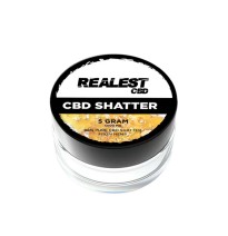 Realest CBD 5000mg Broad Spectrum CBD Shatter (BUY 1 GET 1 FREE)