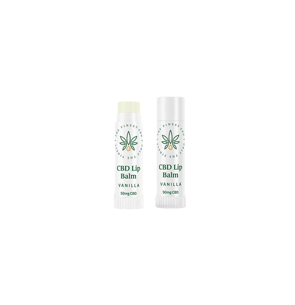 The Finest Balm 50mg CBD Vanilla Lip Balm Stick - 5ml