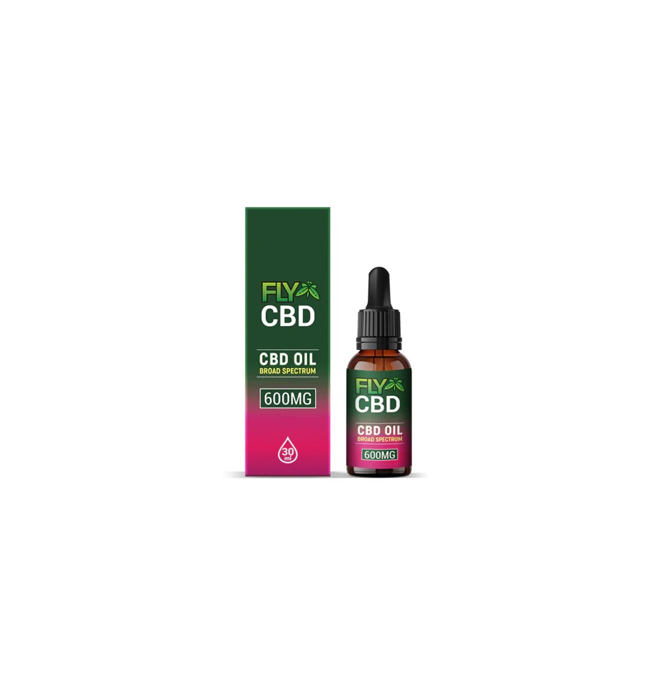 Fly Oil 600mg CBD Broad Spectrum Tincture Oil 30ml