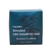 Voyager 100mg CBD Stimulate Shampoo Bar - 100g
