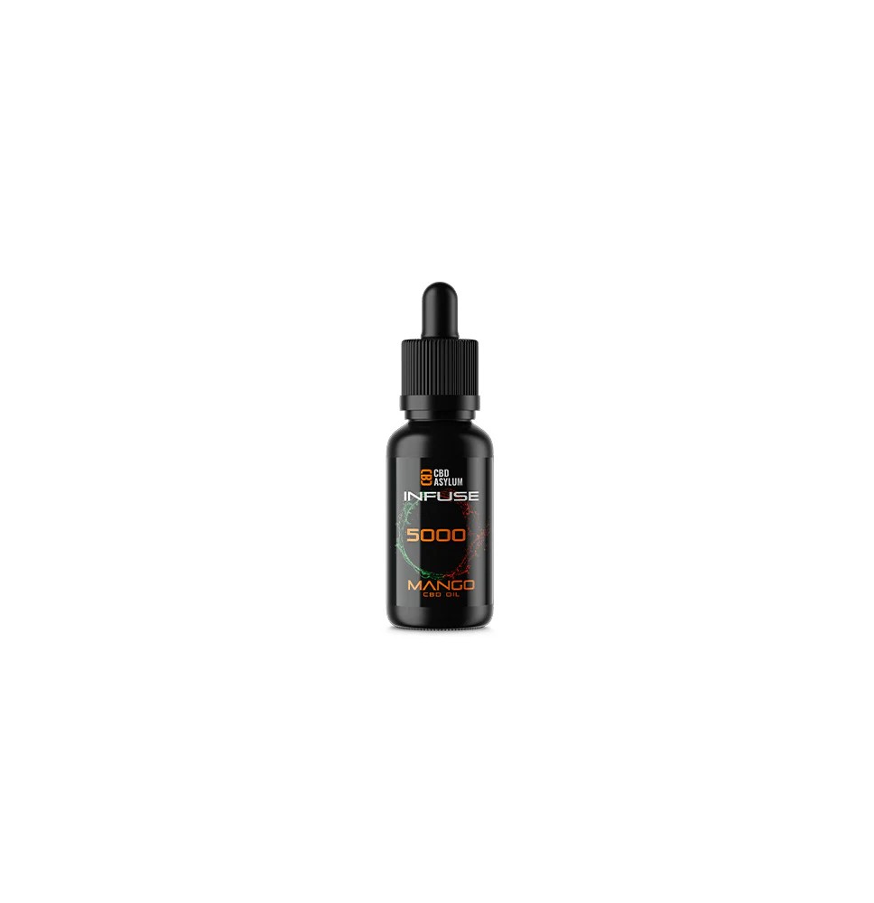 CBD Asylum Infuse 5000mg CBD Mango Oil - 30ml (BUY 1 GET 2 FREE)