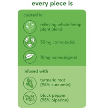 CBME Relieve Try Me 250mg CBD Apricot Fruit Pieces - 5 Pieces