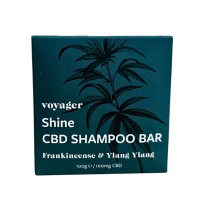 Voyager 100mg CBD Shine Shampoo Bar - 100g