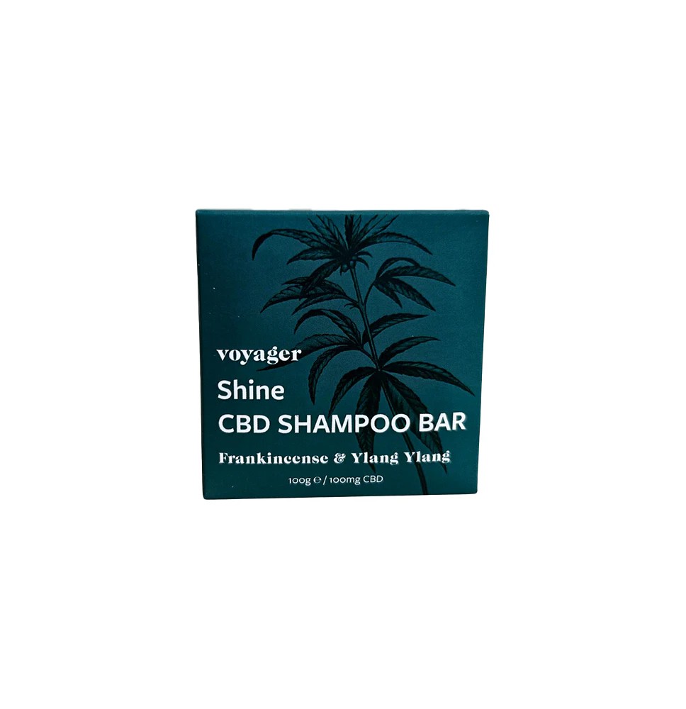 Voyager 100mg CBD Shine Shampoo Bar - 100g