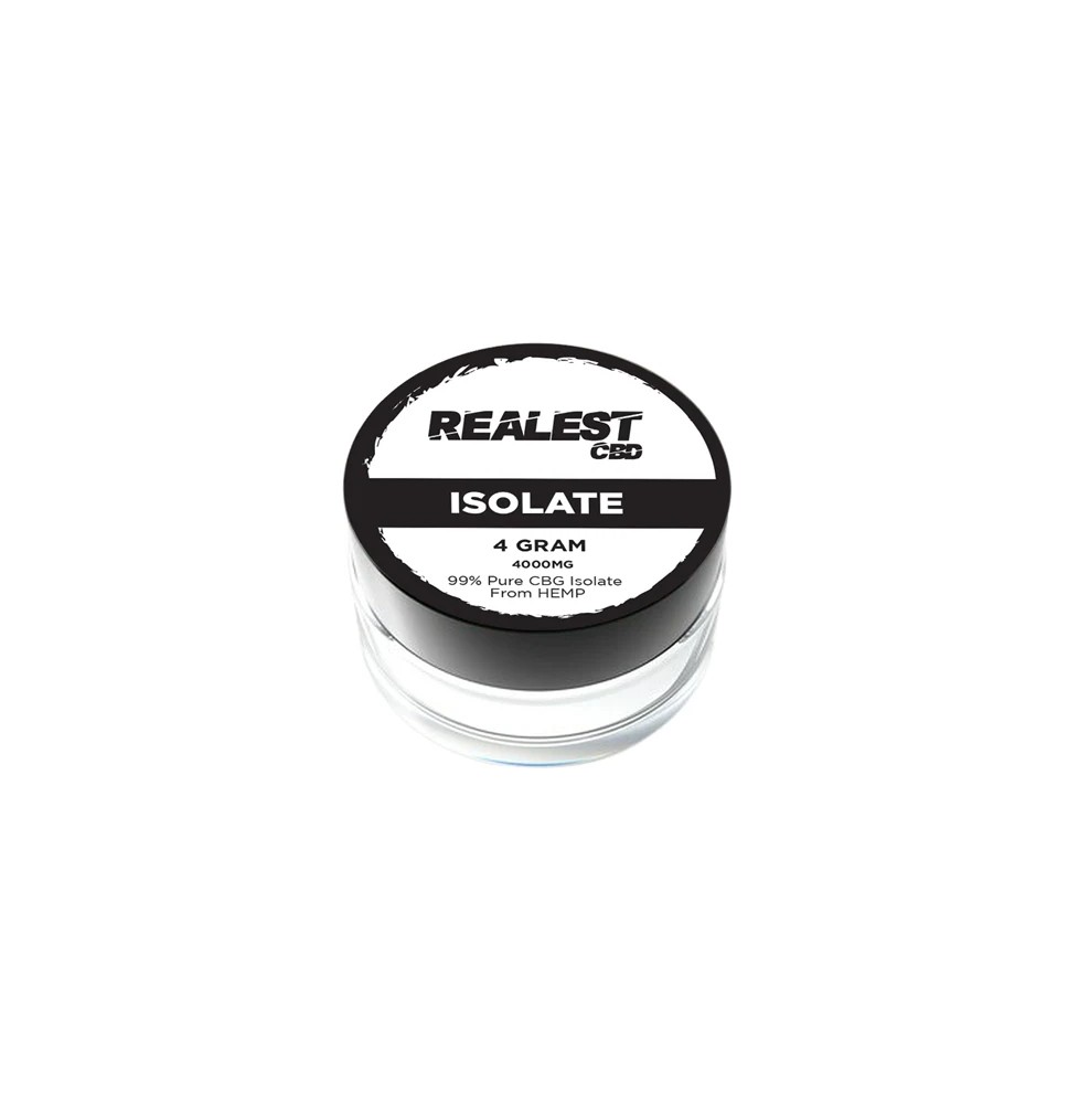 Realest CBD 4000mg CBG Isolate (BUY 1 GET 1 FREE)
