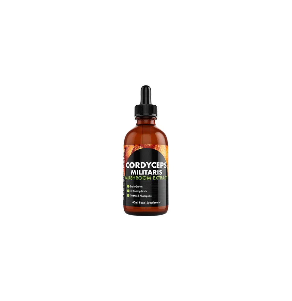 Feel Supreme Cordyceps Militaris Mushroom Liquid Tincture - 60ml