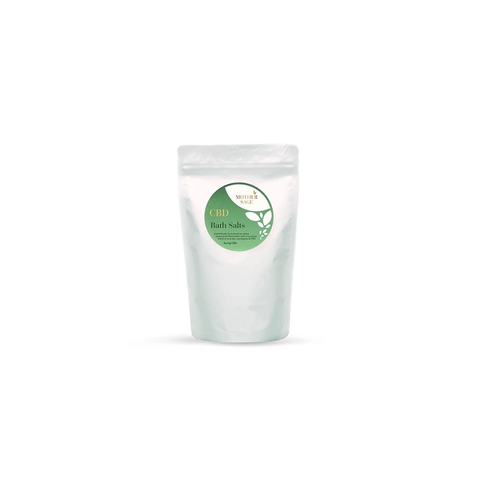 MotherSage 60mg CBD Bath Salts - 300g