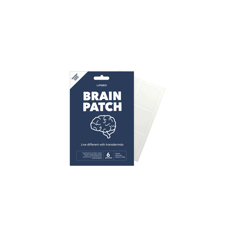 Lifebio Brain Patch - 6 Patches