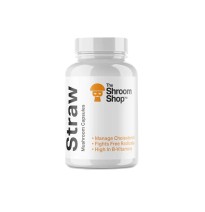 The Shroom Shop Straw Mushroom 45000mg Capsules - 90 Caps