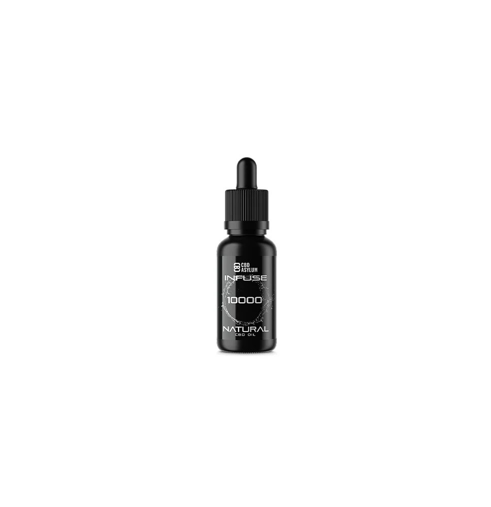 CBD Asylum Infuse 10000mg CBD Natural Oil - 30ml (BUY 1 GET 2 FREE)