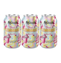 12 x Rebelicious 15mg CBD Pink Lemonade Sparkling Soft Drink - 330ml