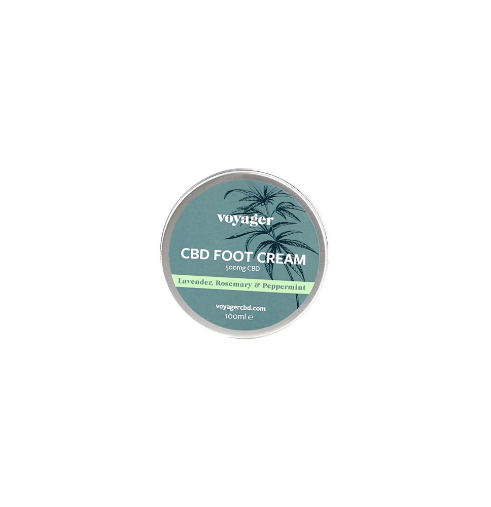 Voyager 500mg CBD Foot Cream - 100ml