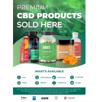 FREE CBD A3 Promotional Poster - For Your Business!