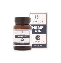 Endoca 300mg CBD Capsules Hemp Oil - 30 Soft Gel's