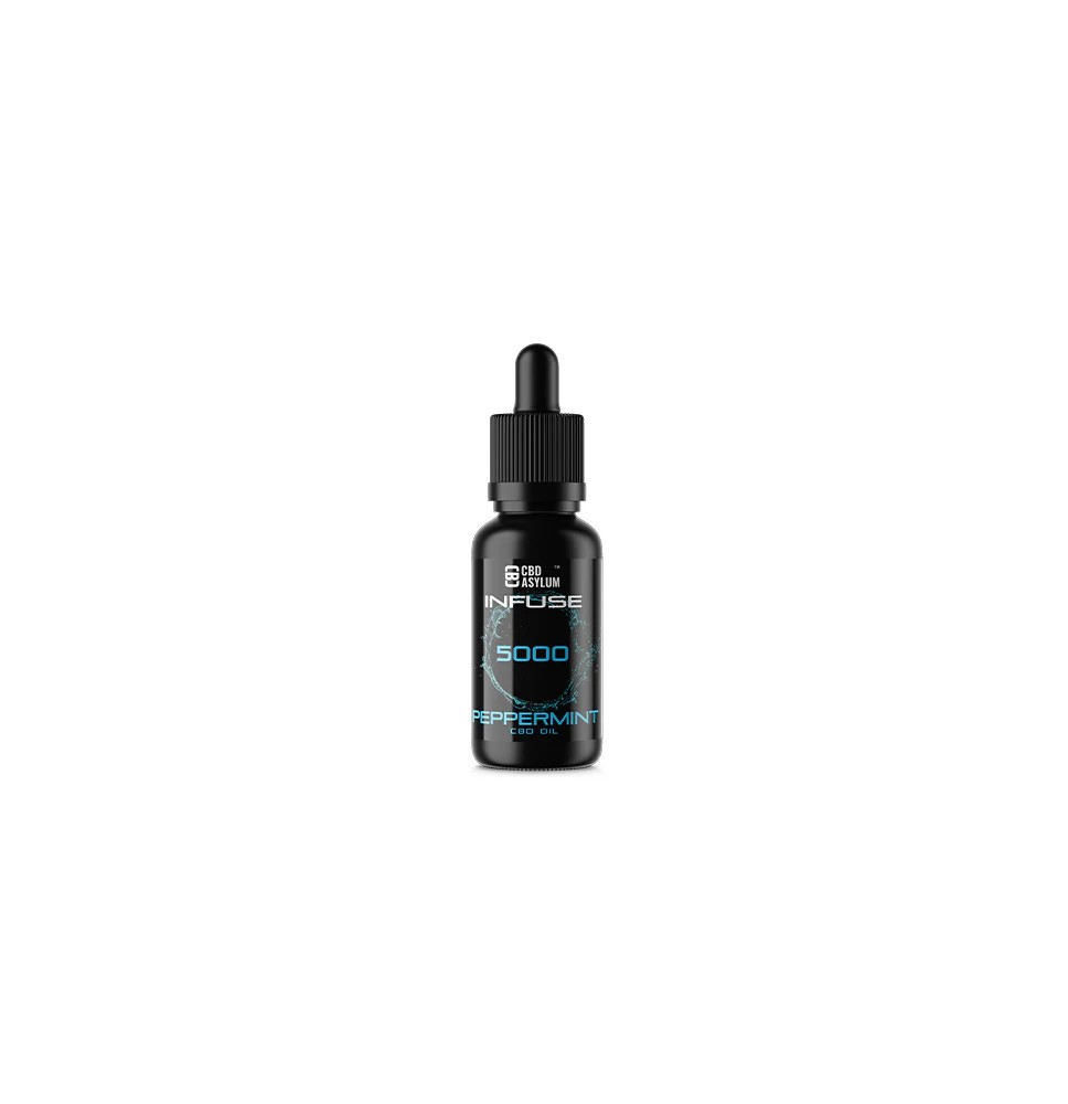 CBD Asylum Infuse 5000mg CBD Peppermint Oil - 30ml (BUY 1 GET 2 FREE)