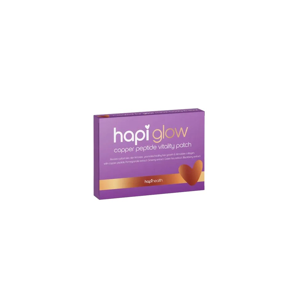 Hapi Glow Copper Peptide Vitality Patches - 30 Patches