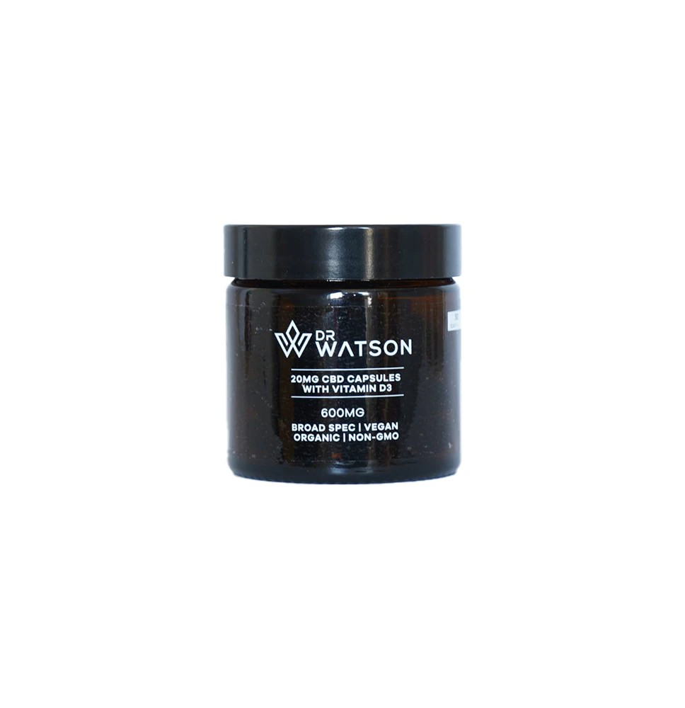 Dr Watson 600mg CBD Capsules - 30 Caps