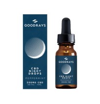 Goodrays 500mg CBD Peppermint Night Drops - 15ml