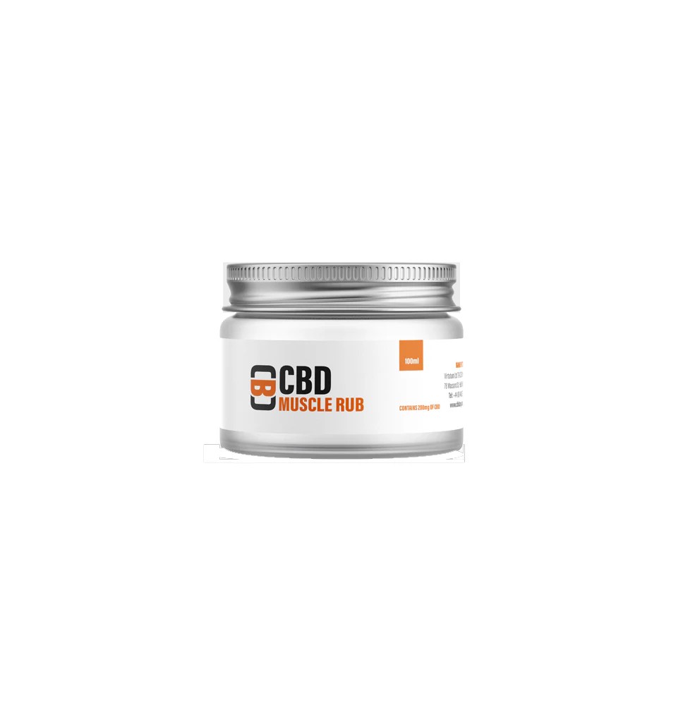 CBD Asylum 1000mg CBD 100ml Muscle Rub Balm (BUY 1 GET 2 FREE)