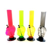 6 x 14" Skull Design Acrylic Bong -  FA15
