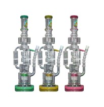 18" The Smoke Island Multi Chamber Glass Bong - GBS996