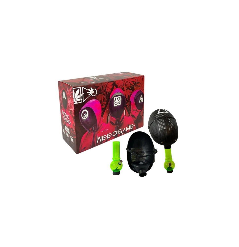 Weed Game Acrylic Mask Bong - GS1151 (WG-011)